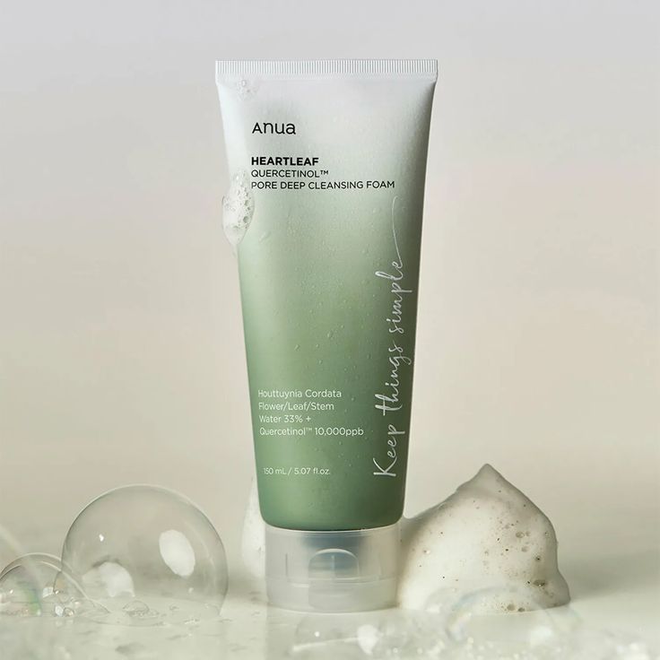 ANUA Heartleaf Quercetinol Pore Deep Cleansing Foam