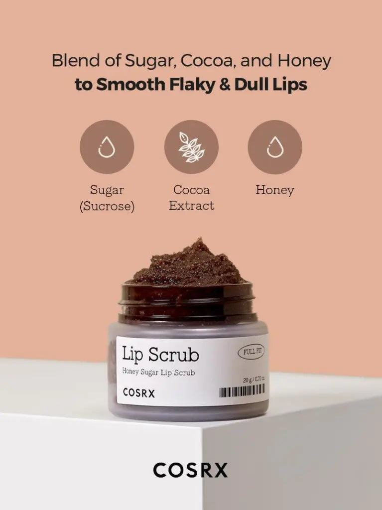 COSRX Lip Scrub - Full Fit Honey Sugar Lip Scrub