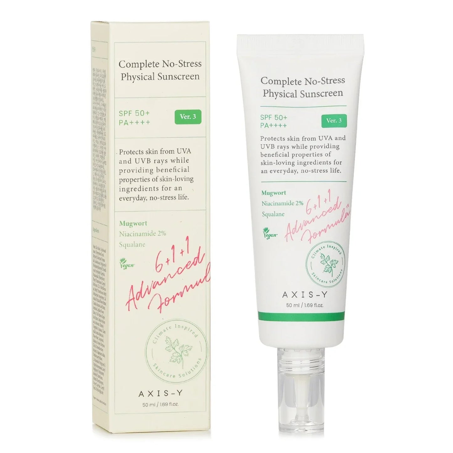 Axis-Y Complete No-Stress Physical Sunscreen V.3