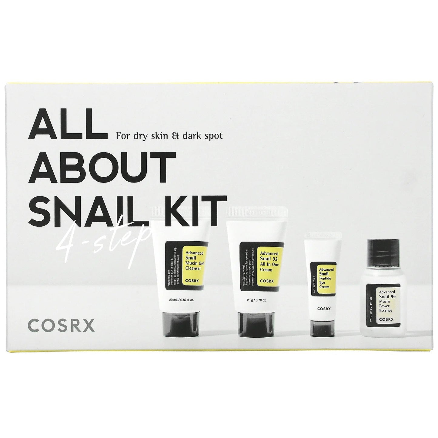 COSRX ALL ABOUT SNAIL KIT 4-Step
