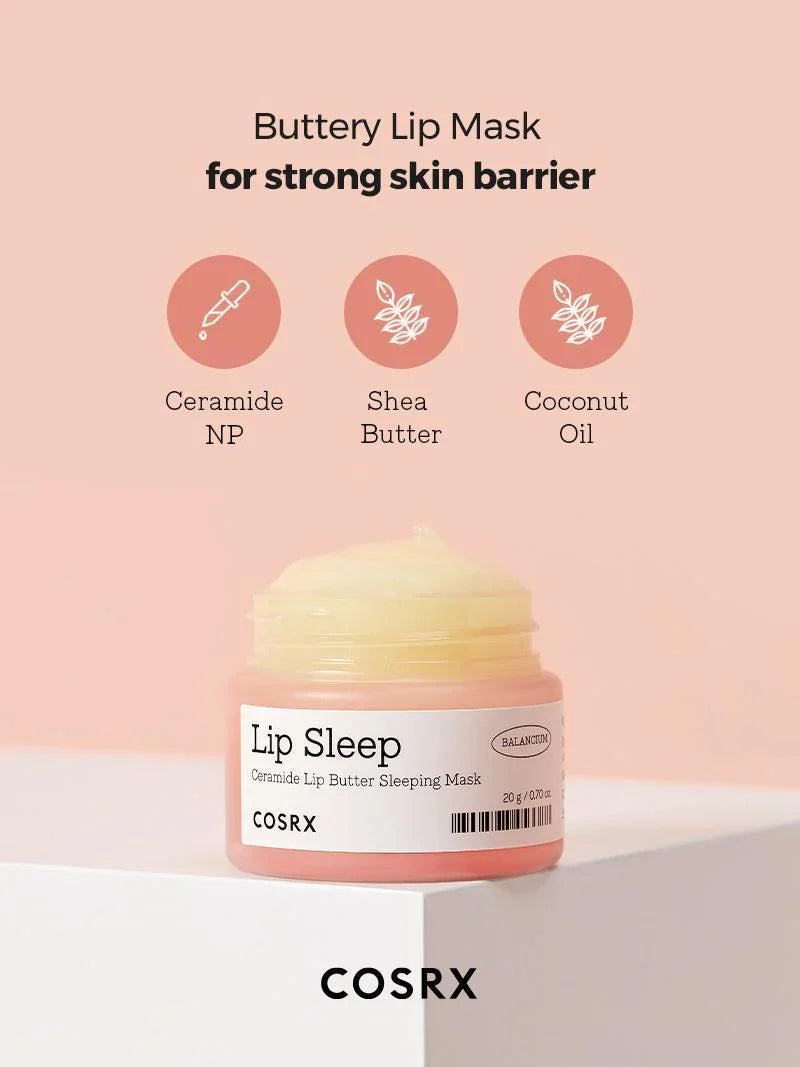 Cosrx Lip Sleep - Balancium Ceramide Lip Butter Sleeping Mask