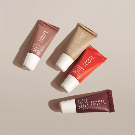 Summer Fridays The Mini Neutrals Lip Butter Balm Set