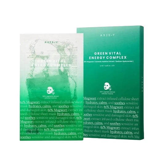 AXIS-Y Mugwort Green Vital Energy Complex Sheet Mask