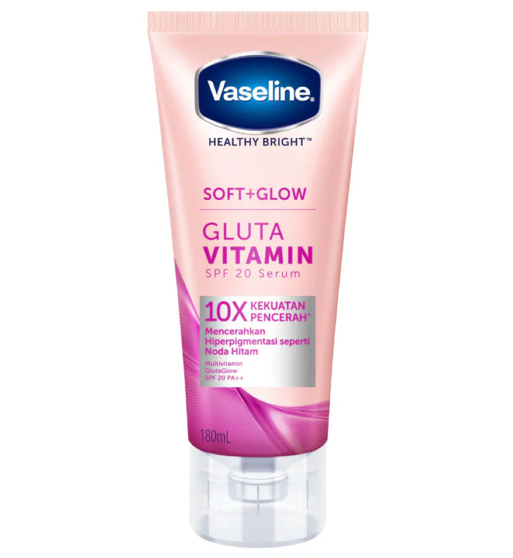 Vaseline - Gluta Vitamin Soft + Glow SPF 20 Serum 180ml