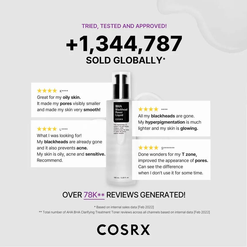COSRX - BHA Blackhead Power Liquid 100ml