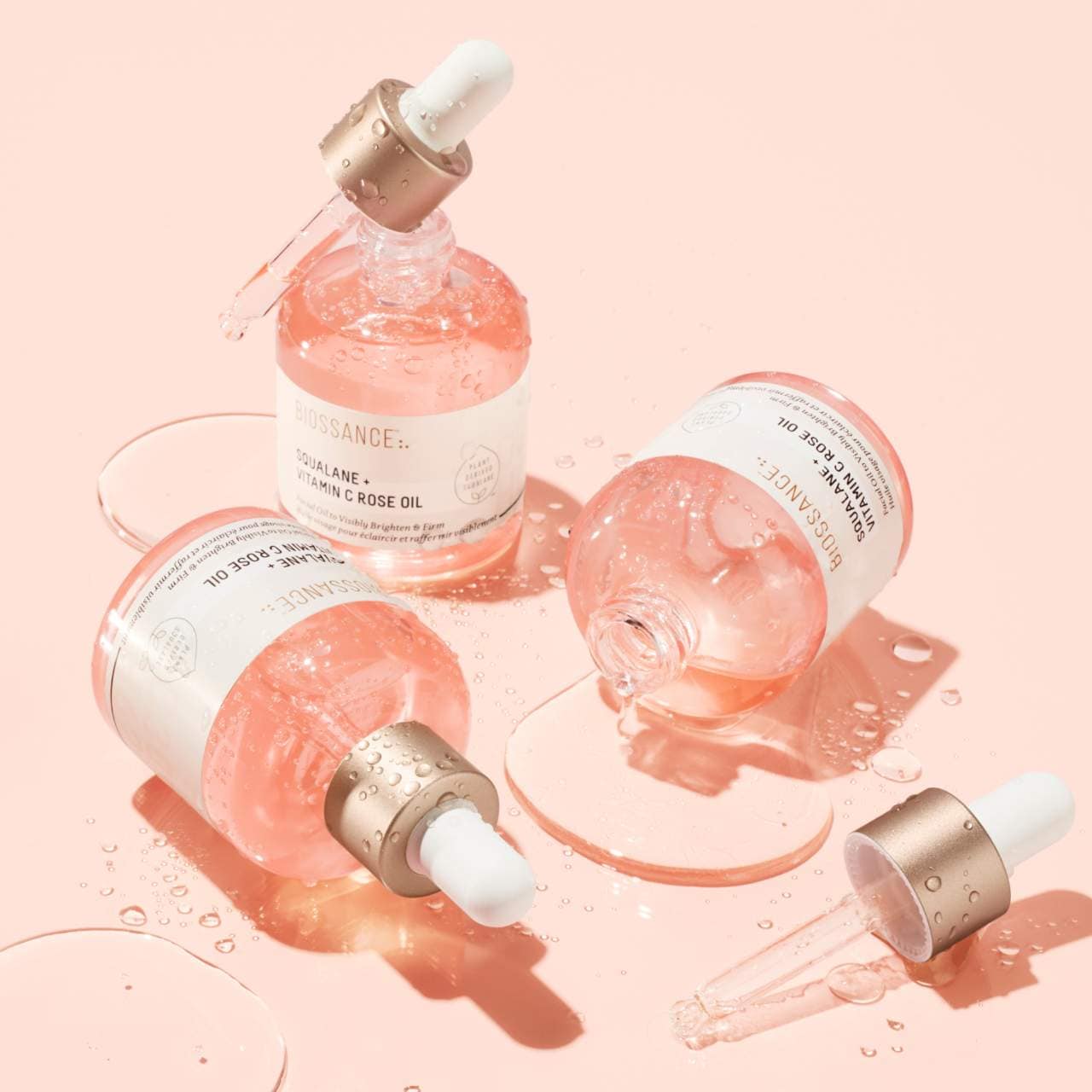 Biossance Vitamin C Rose Brightening and Firming Face Oil + Squalane