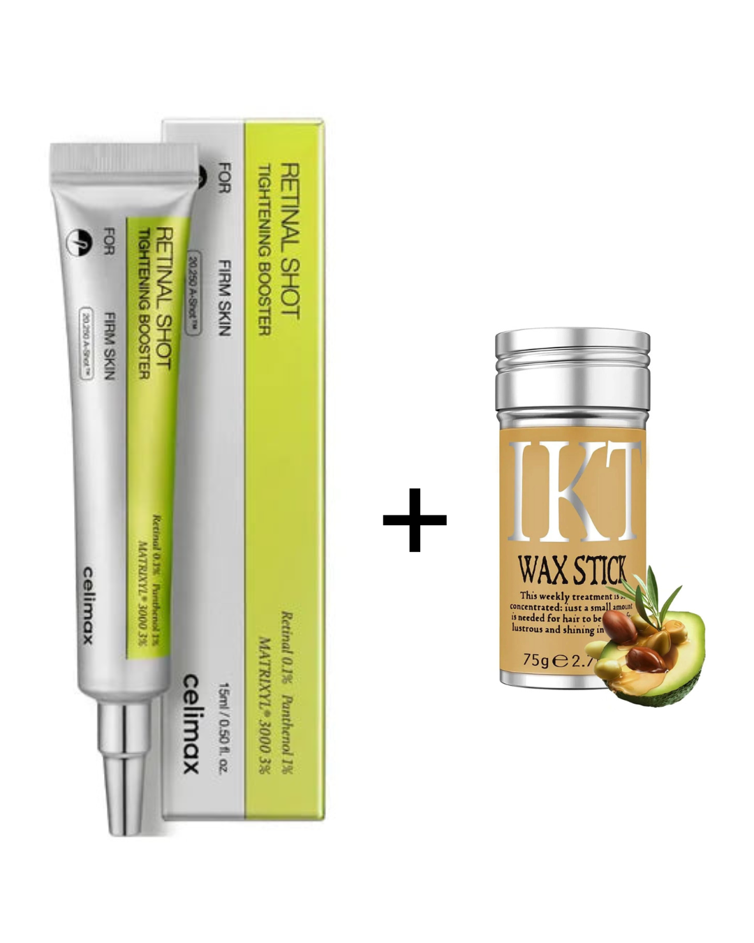 Celimax Retinal Shot + IKT Hair Wax Stick